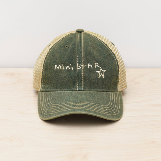 trucker hat - green
